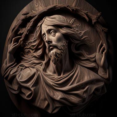 3D model st jesus (STL)